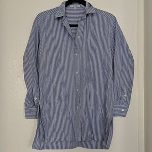 Madewell striped button-down tunic